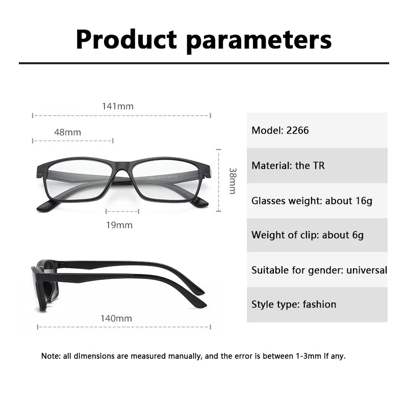 MAXGLASS - Personalizado  Óculos de Sol - 6 em 1